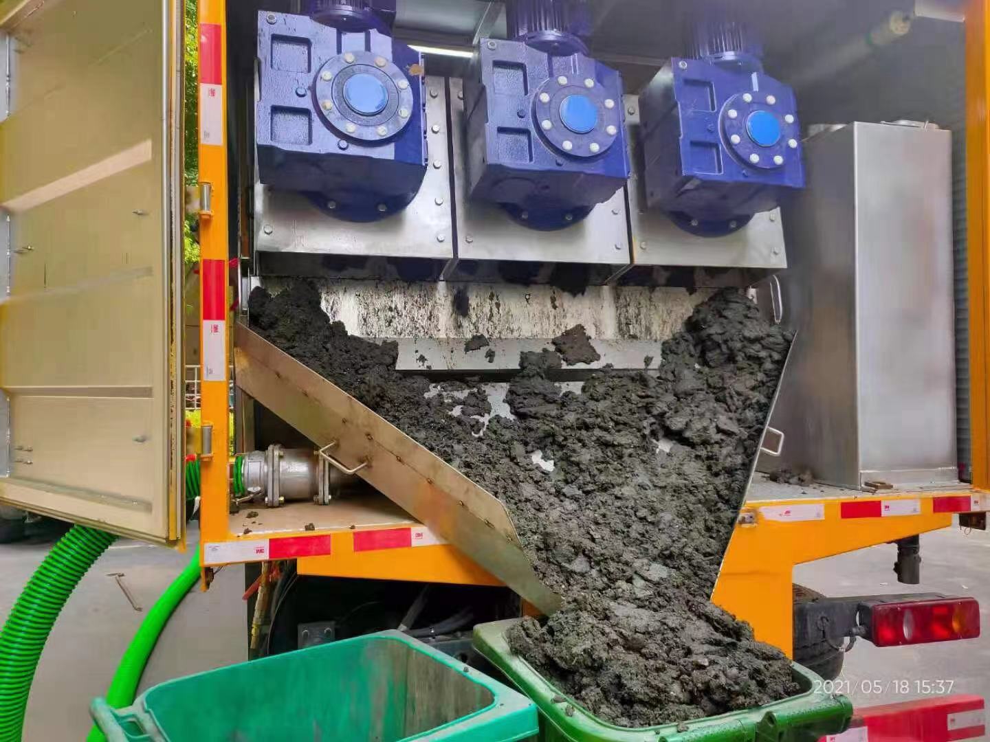 景泰化粪池清掏城市维护站-泥浆净化干湿分离处理